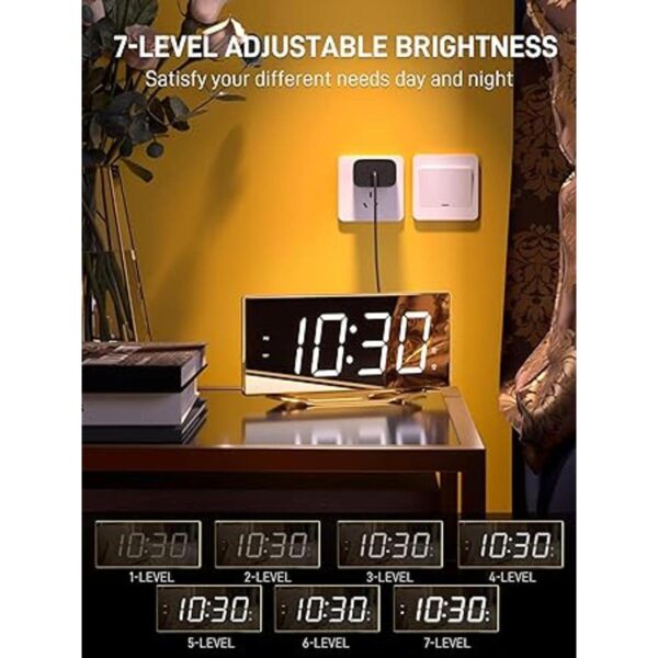 Reloj despertador digital doble para dormitorio 8.7_3