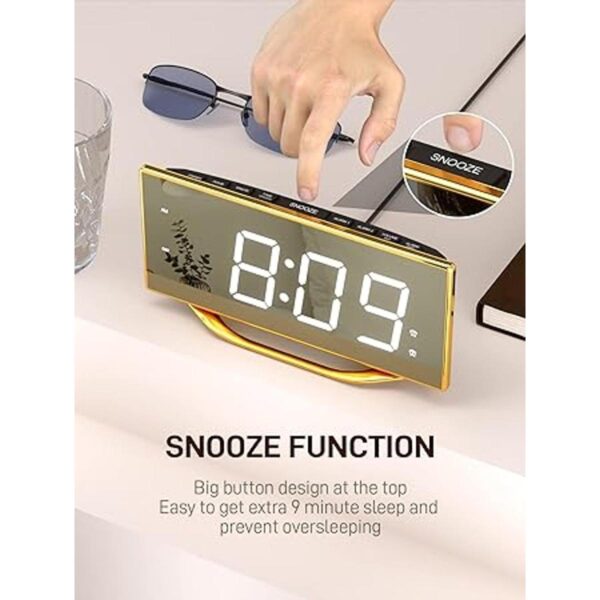 Reloj despertador digital doble para dormitorio 8.7_4