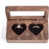 Wislist Caja de anillos para ceremonia de boda soporte de_3