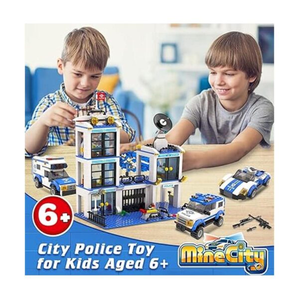 Kit de construcción de la estación de policía de la_2