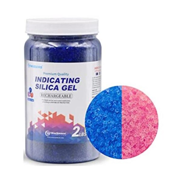 Wisesorb Gel de sílice de 2 libras cuentas de sílice_1