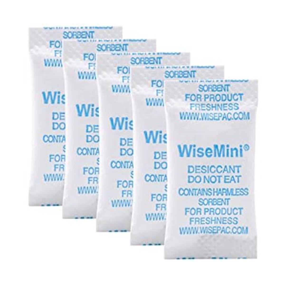 Wisesorb Paquetes de gel de sílice 0.02 oz 200 paquetes
