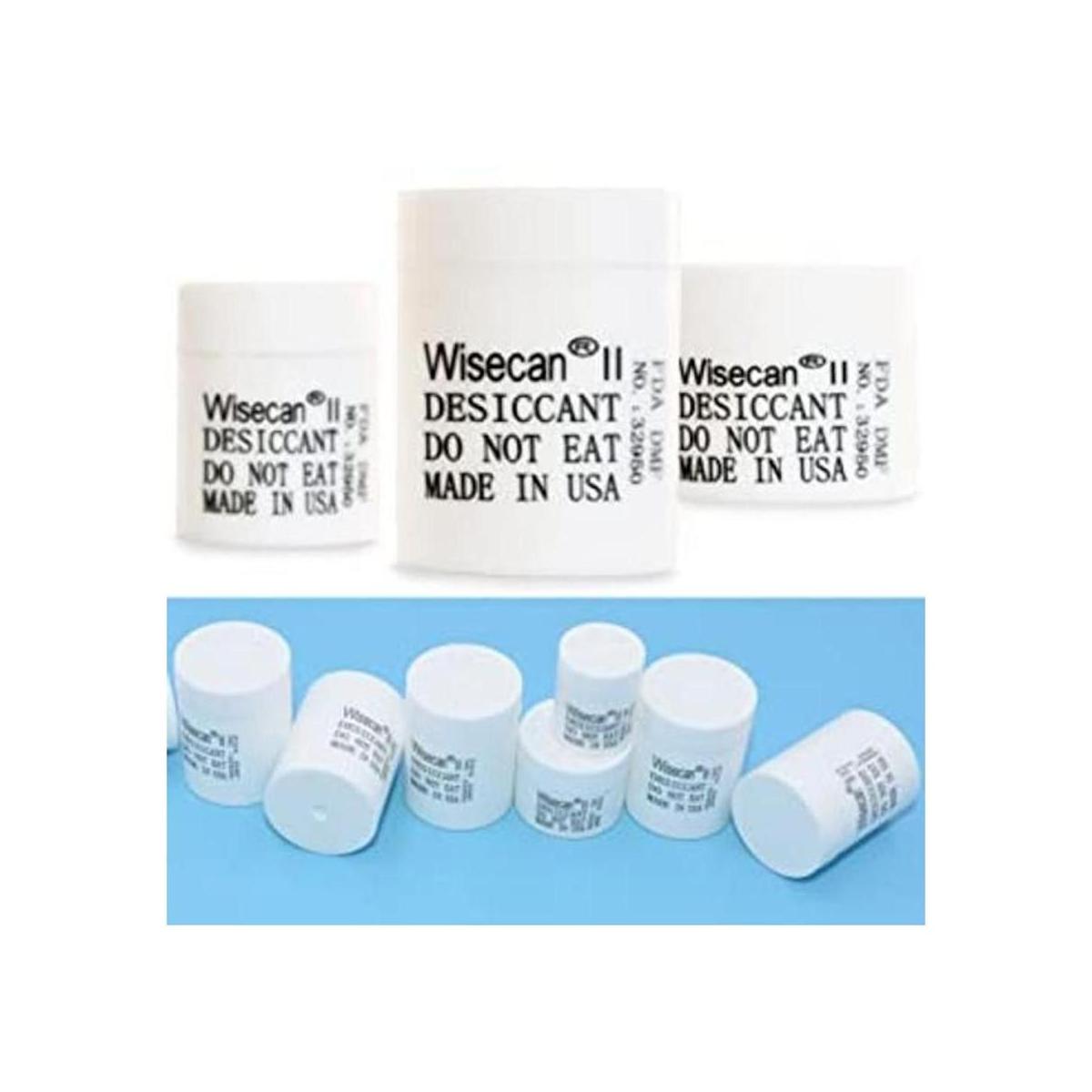 0.04 oz 100 unidades Wisecan White Silica Gel