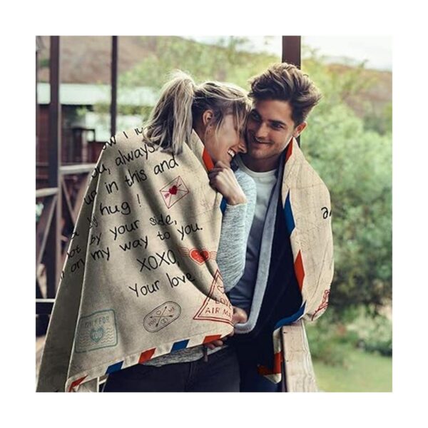 Wisegem Manta de regalo para novia regalo de cumpleaños