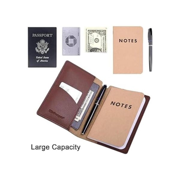 Wisdompro Juego de 2 fundas para cuaderno de piel_2