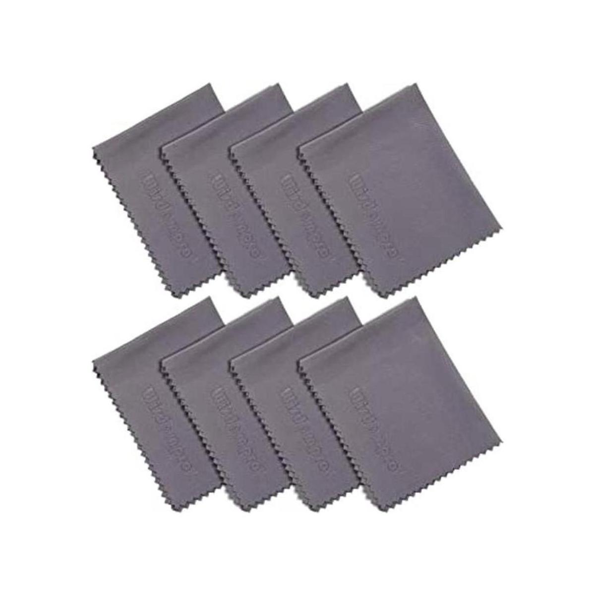 Wisdompro 8Pack 6x7 pulgadas microfibra paño de limpieza