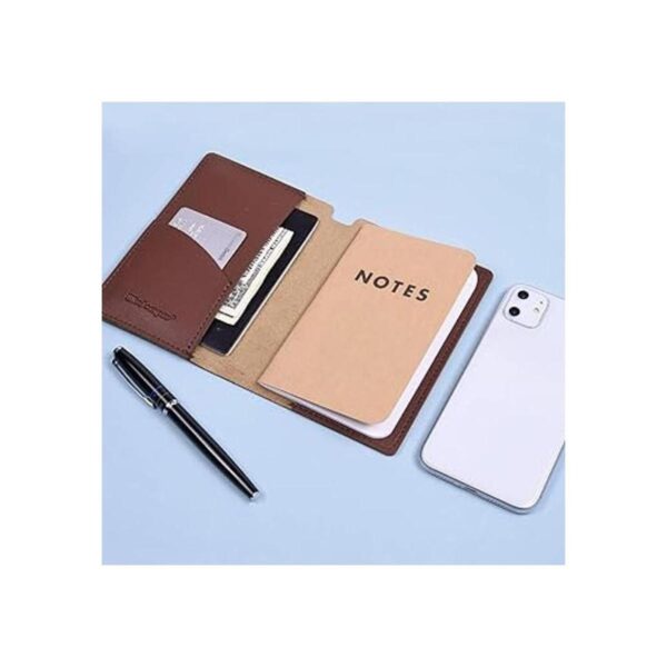 Wisdompro Juego de 2 fundas para cuaderno de piel_3