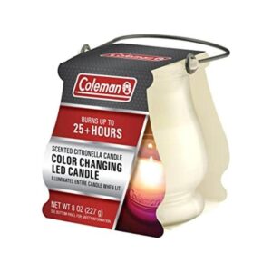 Coleman Vela LED que cambia de color vela de citronela_1