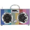 Wireless Express Mini Boombox con altavoces LED Altavoz_1