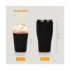 Wirepo 2 fundas reutilizables de café helado para bebidas