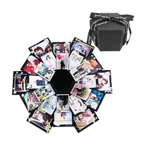 Caja creativa de explosión negra caja sorpresa de álbum_1