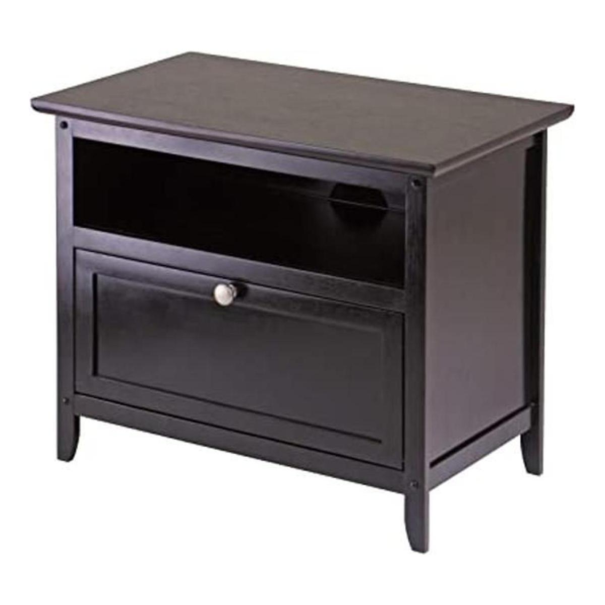 Winsome Wood Zara MediaEntretenimiento Espresso