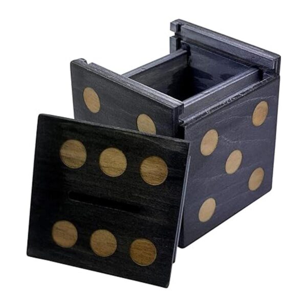 Puzzle Box Enigma Dice Cube Soporte de dinero y regalo en_6