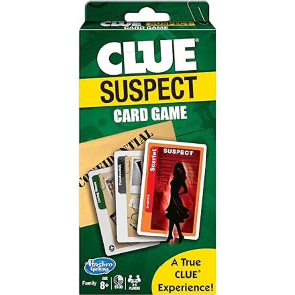 Clue Suspect Juego de cartas All The Fun of Clue en_2