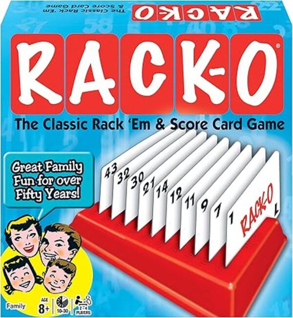 RACKO juego de cartas estilo retro_3