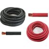 WINDYNATION Cable de soldadura de cobre calibre 4 rojo y_1