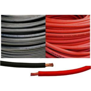 windynation 4 AWG Calibre 4 soldadura de plomo Rojo y_1