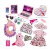 Windolls Juego de maleta de muñeca americana de 18