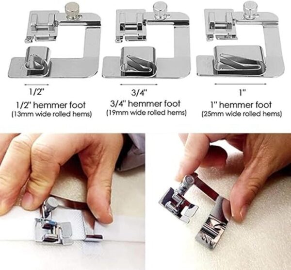 Juego de 6 prensatelas para máquina de coser para hermano