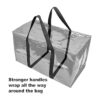 BAGTHAT 10 bolsas negras para mudanza bolsas de