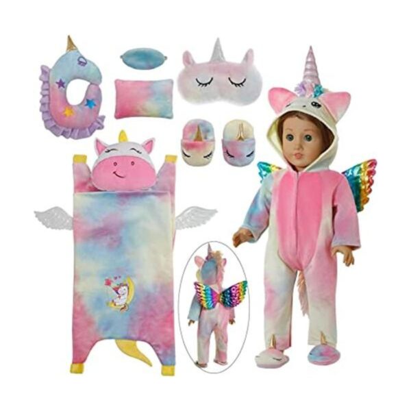 Windolls American Juego de saco de dormir y accesorios de_1