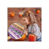 Cinta de grogrén de Halloween de 30 yardas con alambre de