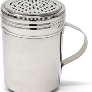 Tamiz de acero inoxidable Winware con asa 10 onzas_1