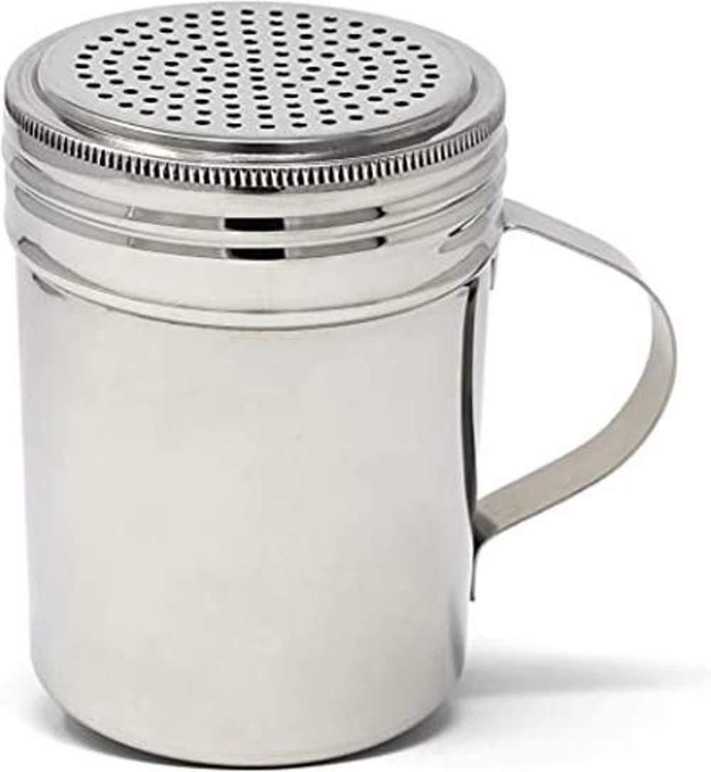 Tamiz de acero inoxidable Winware con asa 10 onzas