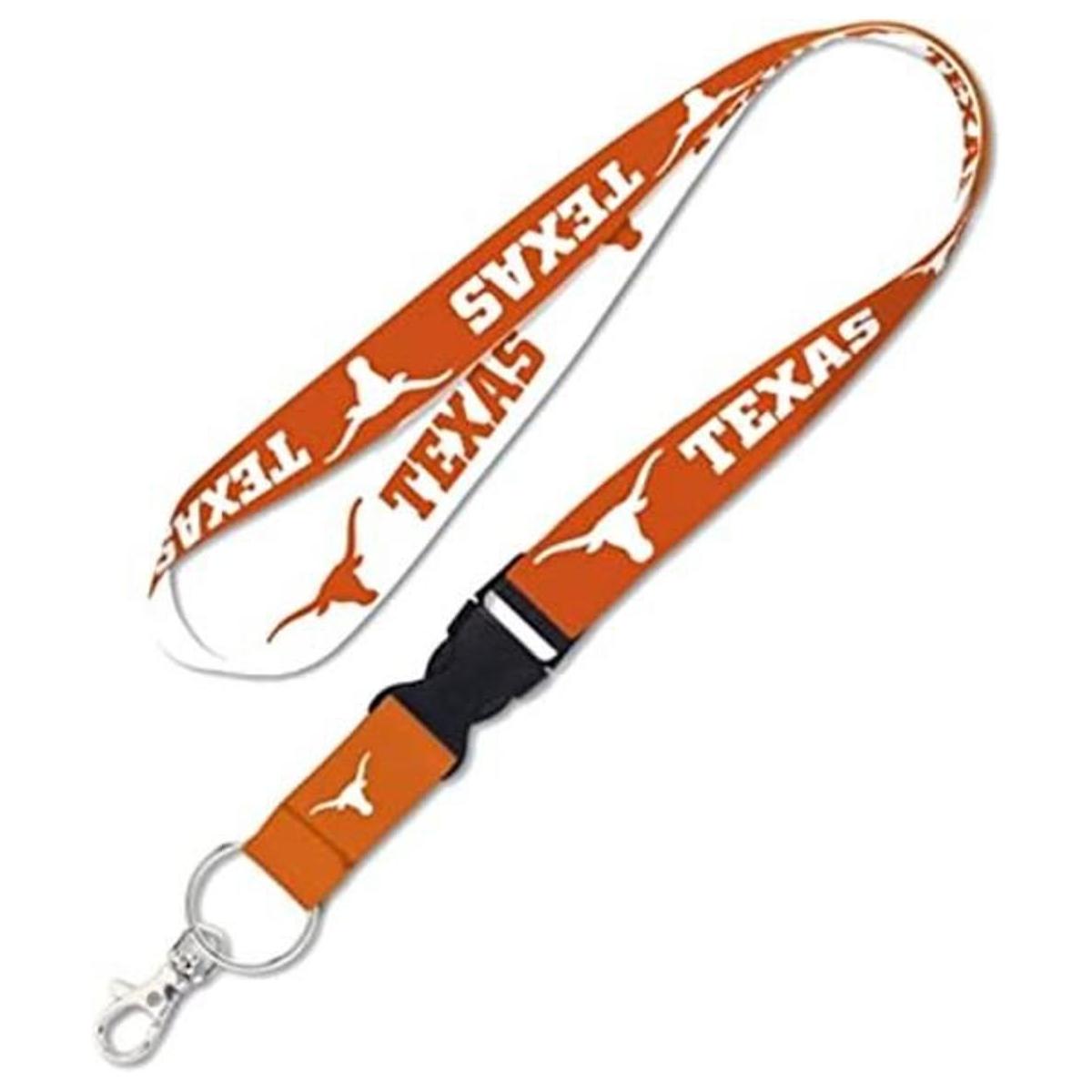 NCAA Texas Longhorns cordón con hebilla desmontable