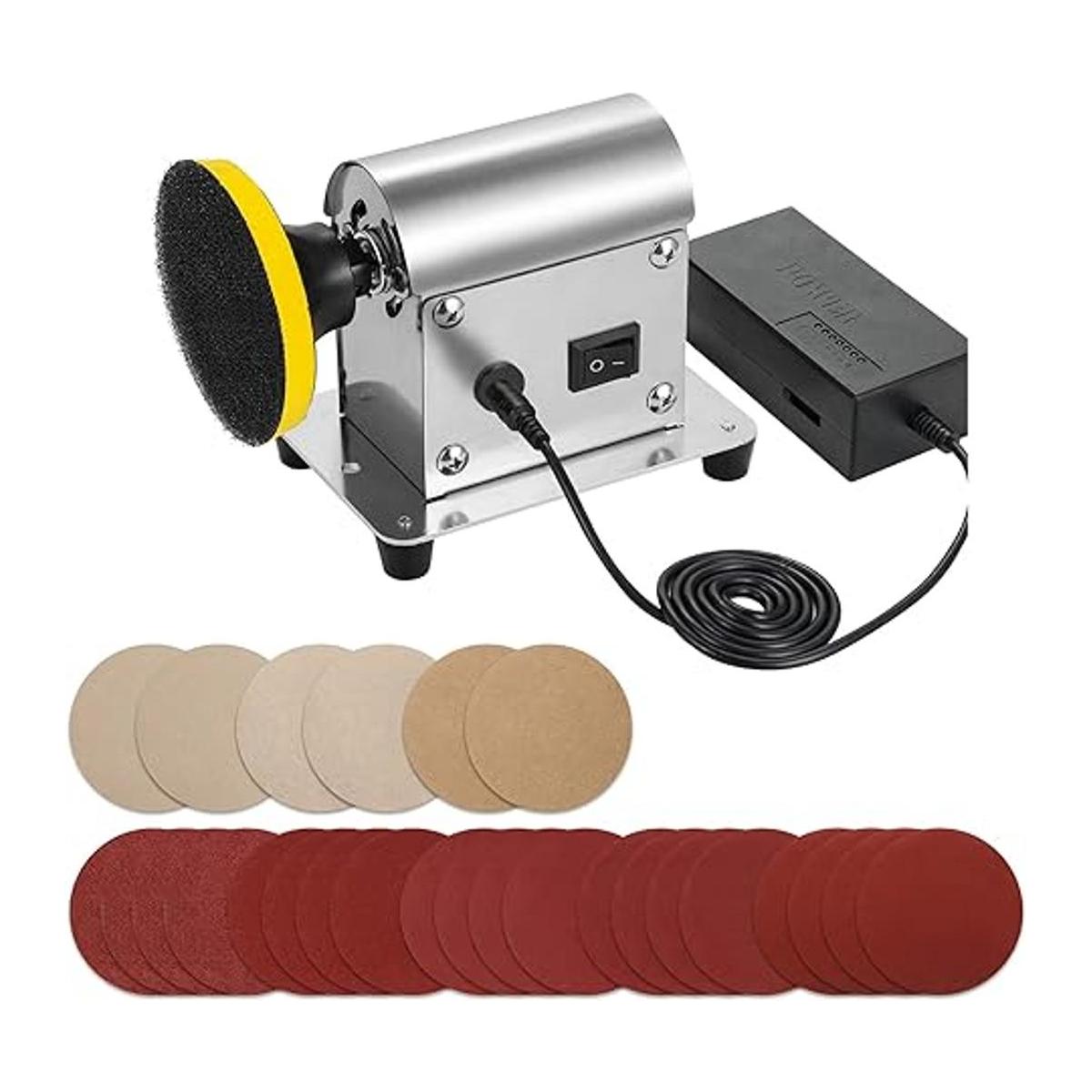Winartton Máquina de pulido de resina eléctrica kit de