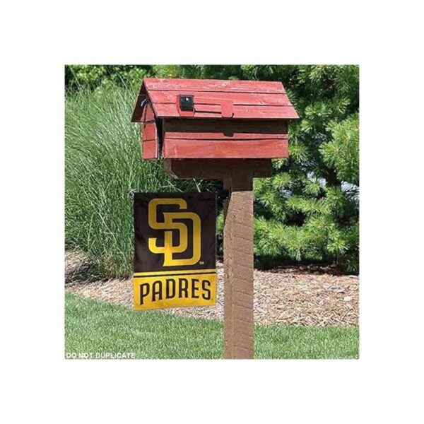 WinCraft Bandera de jardín de doble cara San Diego Padres_3