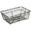 Winco Cesta de fruta rectangular de alambre 9 pulgadas x_1