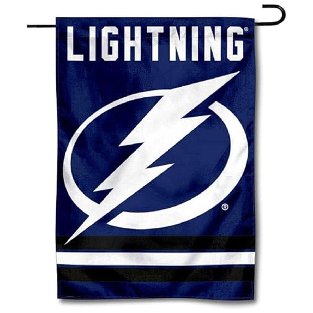 WinCraft Bandera de jardín de doble cara Tampa Bay Lightning
