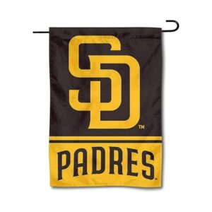 WinCraft Bandera de jardín de doble cara San Diego Padres_1