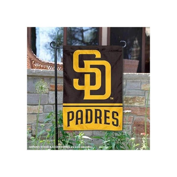 WinCraft Bandera de jardín de doble cara San Diego Padres_2
