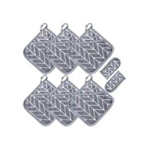 Win Change Juego de 6 soportes para ollas de cocina