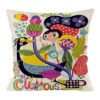 Fundas de almohada zapatos de tacón alto color rosa;