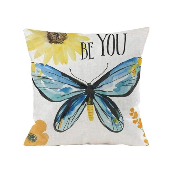 Wilproo Juego de 4 fundas de almohada decorativas con