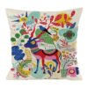 Fundas de almohada zapatos de tacón alto color rosa;