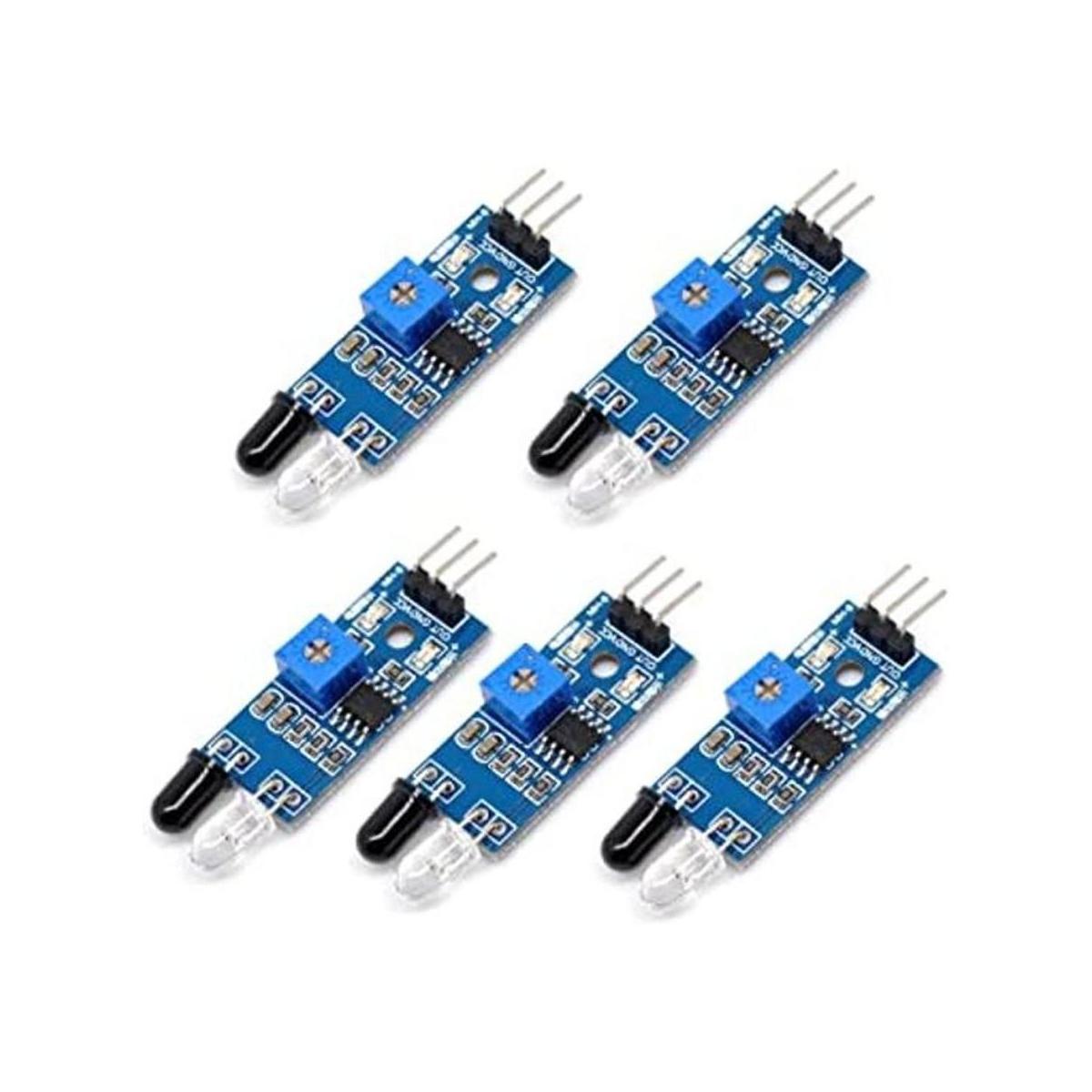willwin 5pcs Barrera de infrarrojos módulo Sensor