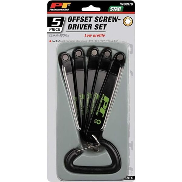 Performance Tool W30978 Juego de 5 piezas con estrella de_3