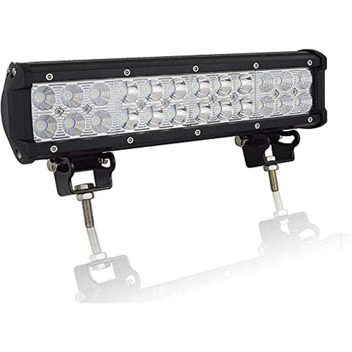 Willpower Barra de luz LED de trabajo de 12 pulgadas 72 W