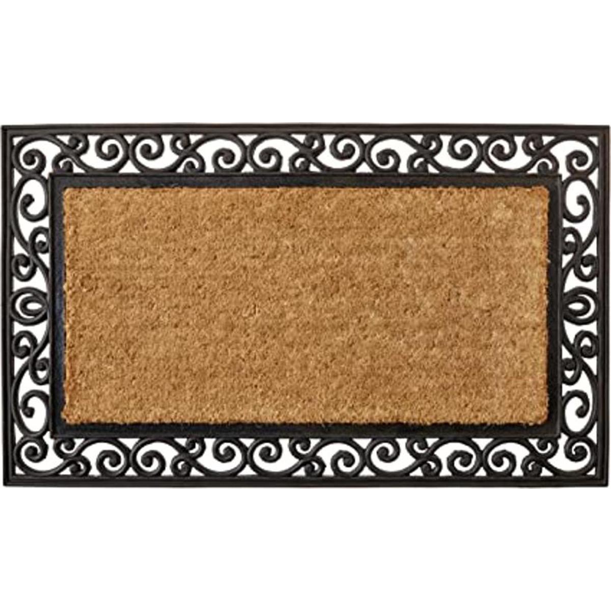 Kempf Felpudo con incrustaciones de coco 24.0 x 35.8 x