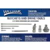 Williams B140A Junta universal de 38 pulgadas_4