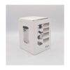 WillFee 304 Soporte de paja de acero inoxidable