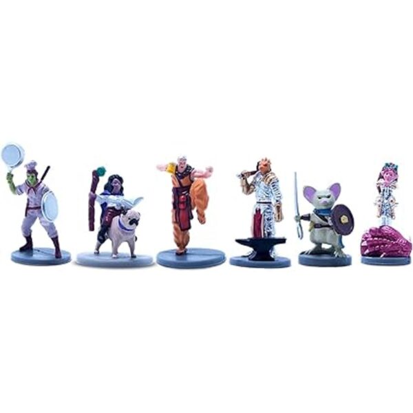 Wildspire Fantasy Juego de figuras de héroe prepintadas de_2