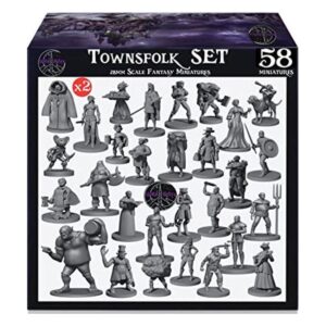 Newcombie 58 miniaturas de Wildspire para DND Miniatures_1