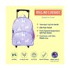 Wildkin Mochila con ruedas para niños y niñas la mochila