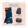 Wildkin colchoneta de microfibra para siesta con almohada_3