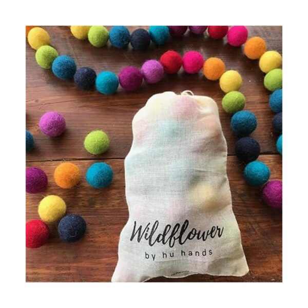 Rainbow Party Pompones de fieltro de lana 100 hechos a